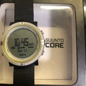 Suunto Core tactical watch with altimeter barometer and compass